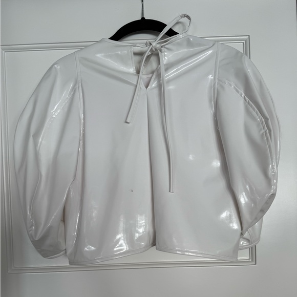 Melitta Baumeister Vinyl crop top - Picture 2 of 5